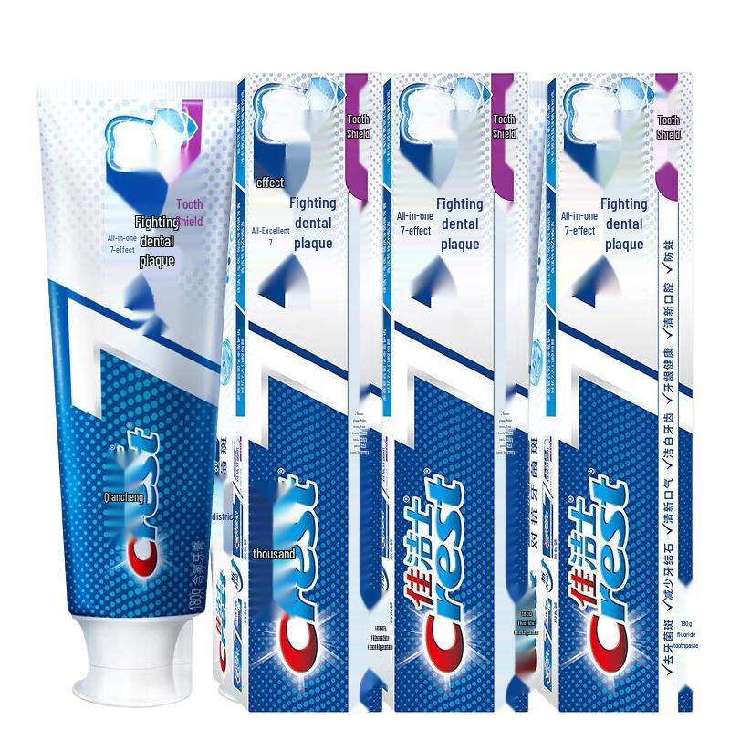 

Crest 7-in-1 Complete Protection Anti-Plaque Toothpaste, 3 x 180g Pack