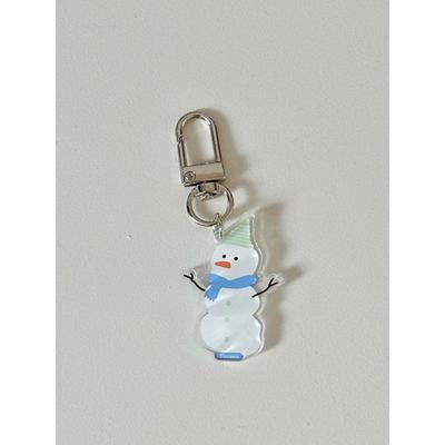 Boraand Winter Snowman Key Ring