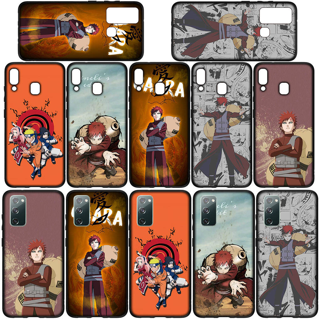 Handyhülle für iPhone 17 15 16 Plus X XR Redmi Note 14 12 11 13 Pro Max Huawei P30 P20 Lite Y9 OPPO A60 A40 A80 A18 A16 A54 Gaara Comics Naruto Cover