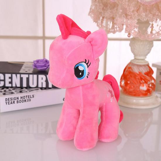 

Чарівна плюшева іграшка-подушка Райдужний Єдиноріг для дітей 25 cm рожевий