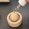 Massivholz Ätherischer Öl Diffusor Kugeldesign Langanhaltende Aromatherapie Dekor Schlafzimmer Zuhause Elegantes Duftgeschenk Maserung