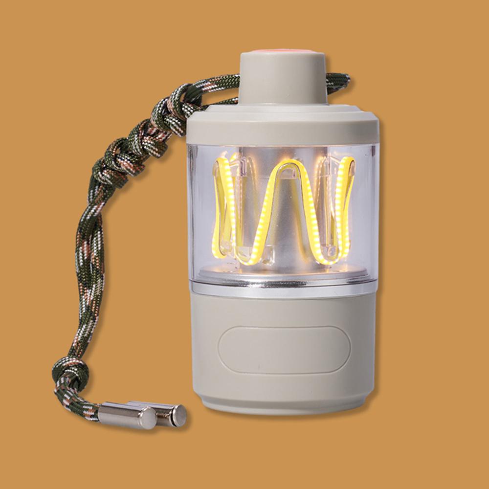 LED campinglys Vanntett utendørs dekorativ bordlampe Oppladbar bærbar campinglykt