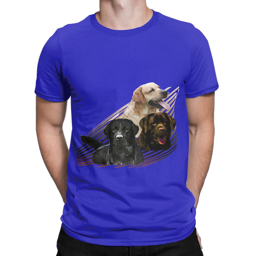Labrador Retriever in Art Graphic 100 Cotton TShirt Labrador Retriever Tops Tees For Unisex