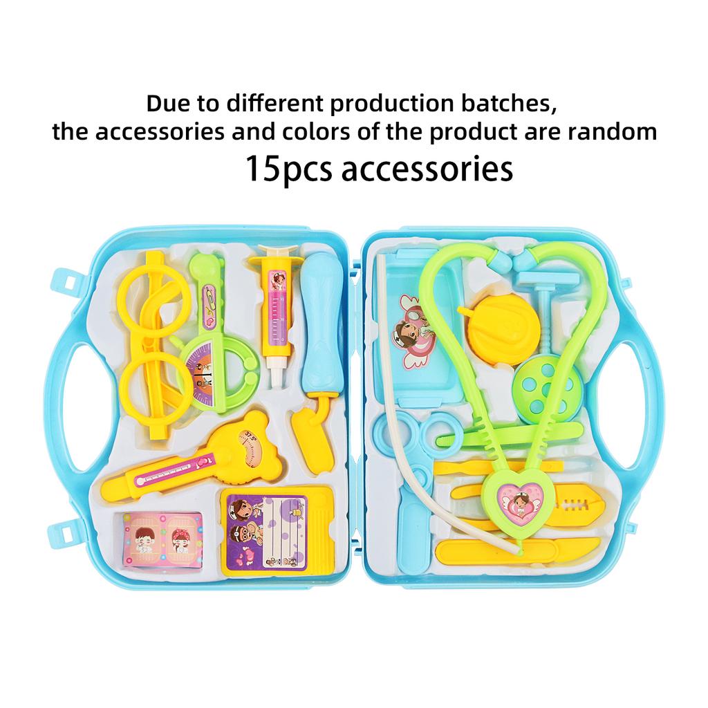 Children'S Doctor Toy Play Home Game Auscultator Injection Set Children'S Medical Box Simulation Play Gift