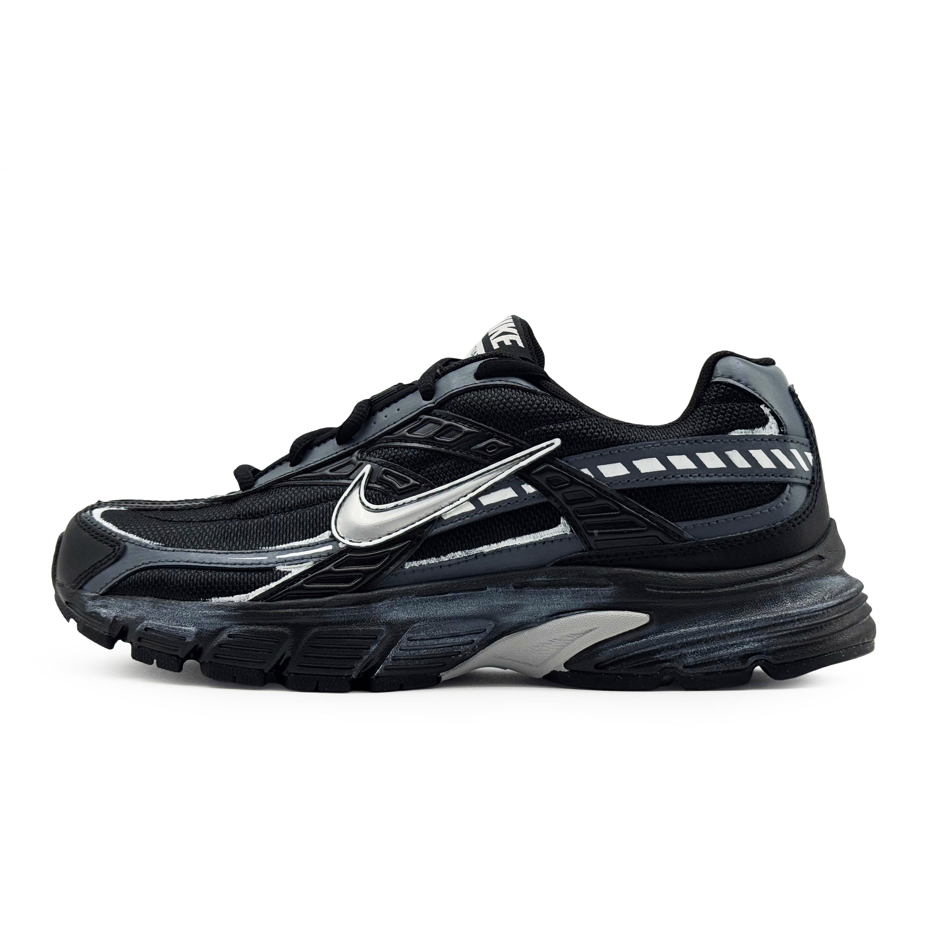 

Nike Initiator Abrasion Resistant Low top Running Shoes Men s Black White IB4595-001(Team1189-) 44