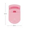 Professional ABS Eyelash Curler Multicolor Mini Eyelash Curling Clip Silicone False Eyelashes Auxiliary Cosmetic Tools