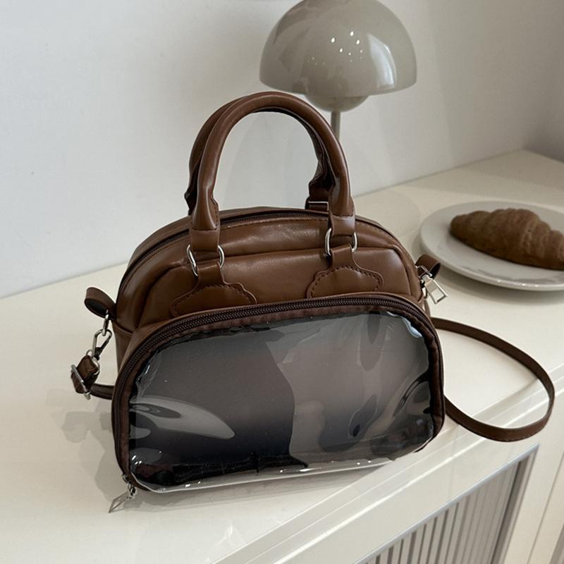 2025 Neue Transparente Joker Handtasche Große Kapazität Wasserdicht Tägliche Pendler Umhängetasche Japanisch Niedlich Zweidimensionale Messenger Bag