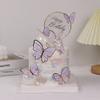 30Pcs Butterfly Cake Toppers Princess Girl Wedding Happy Birthday Party Decor Dessert Cake Decor Butterfly