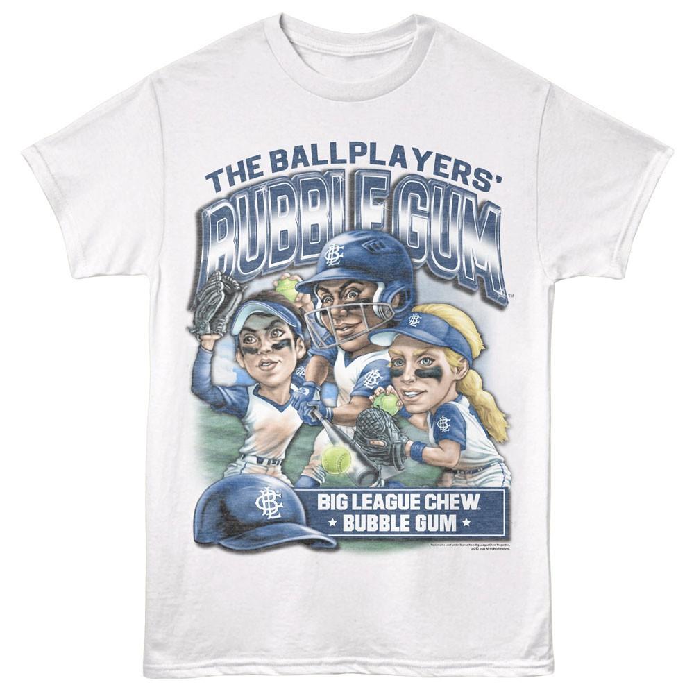 Big League Chew Women s Blue Softball Team Players Men s T Shirt XXL