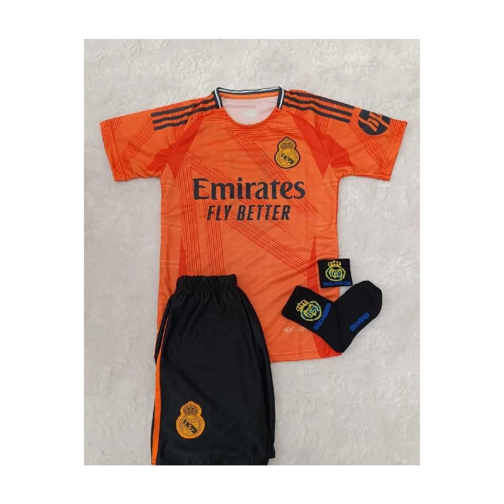 R.e.a.l.m.a.d.r.i.d Jude Bellingham 2024/25 New Season Doice Children's Jersey 4 Set (syh-armali)