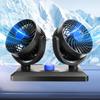 Universal Cooling Fan for Dashboard Home Outdoor Vehicle Desktop Fans Low Noise 360° Rotatable DualFan Car SUV RVs Truck