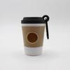 Coffee Cup Pet Poop Bag Dispenser: Portable Plastic Holder for Dog Waste Bags