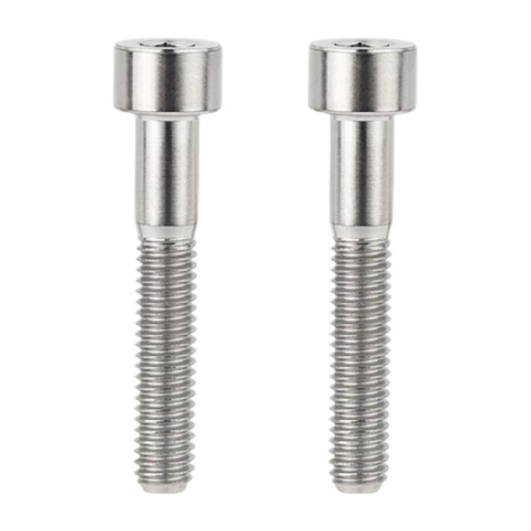 2Pcs Metal Alloy Bike Stem Top Bolt Road Bike Stem Fastening Screw Socket Cap Head Bolts Screw Easy To Install