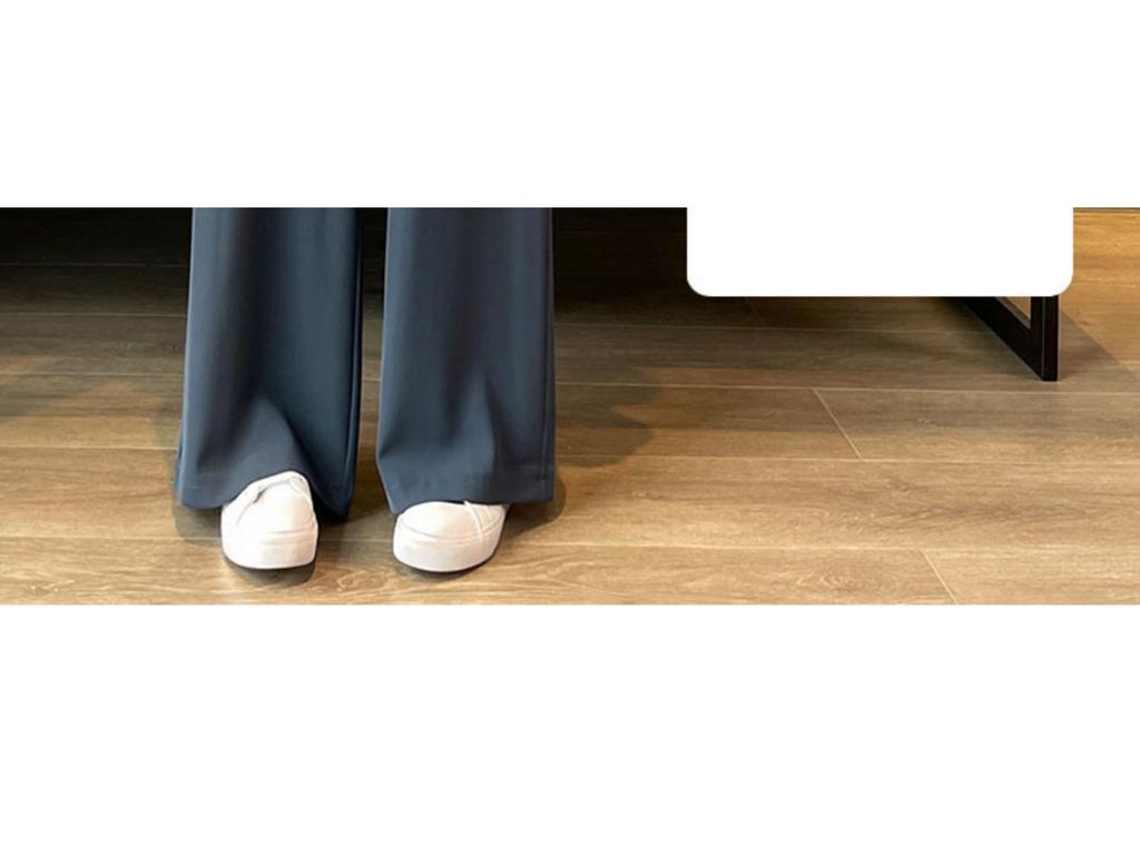 2025 Spring-Fall Women's High-Waisted Wide-Leg Suit Pants