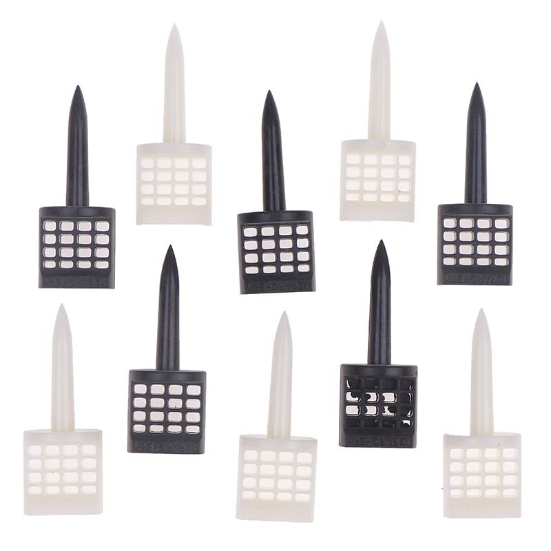 

12Pcs Plastic Archery Target Nail Pin Fixed Target Paper Fasten Tools Outdoor Archery Accessories Abs Target Pin чорний