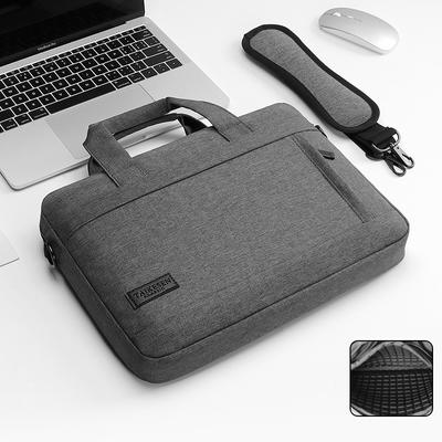 Bærbar Veske Sleeve Case Skulder Håndveske for M1 M2 14 15 15,6 17 tommer Macbook Air Pro 13,3 Huawei Asus Dell bærbare kofferter