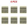 1~8PCS Univerzální samolepka tlačítka do auta Světelná nálepka Noční záře Kolébkový spínač Štítek Obvodový panel Popisky Multifunkční tlačítkový spínač