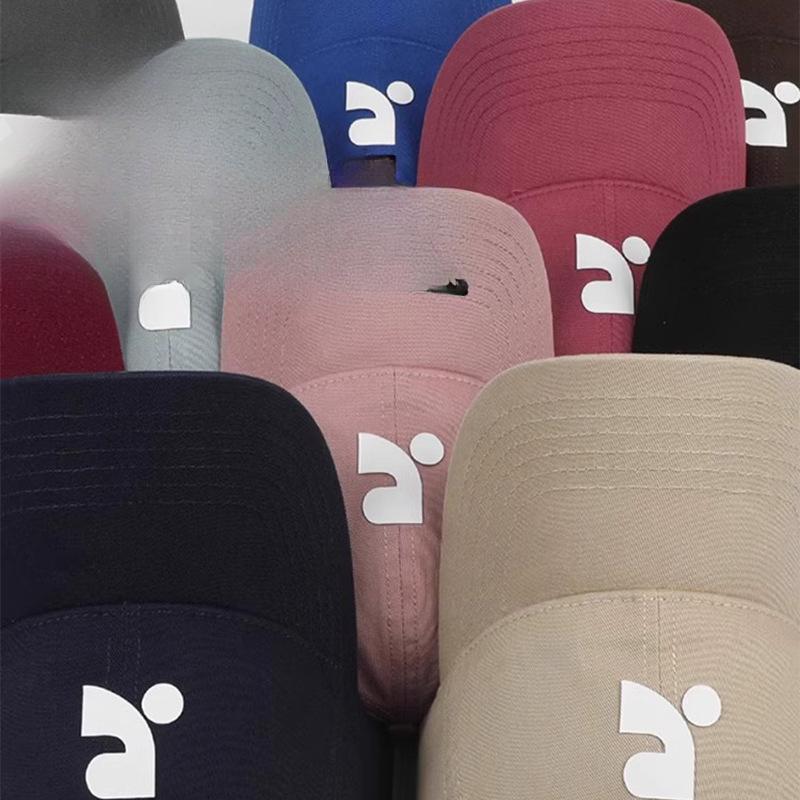 Men and Women's Big Heads and Hats  Baseball Caps  Big Letter Printed Sun Protection Caps