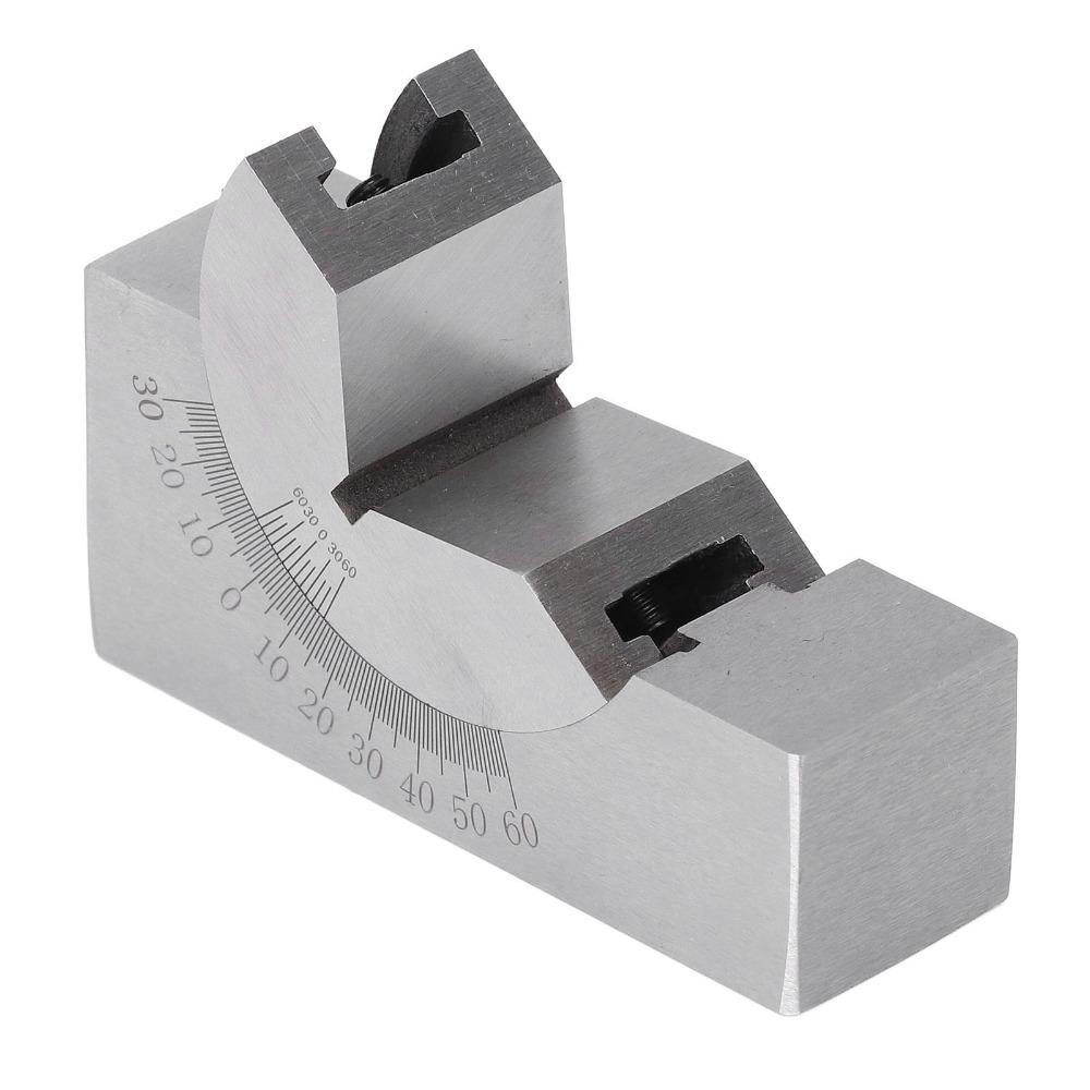 0-60° Range Micro Gauge Block Alloy Steel Material Adjustable Angle Block For Lathe Machine