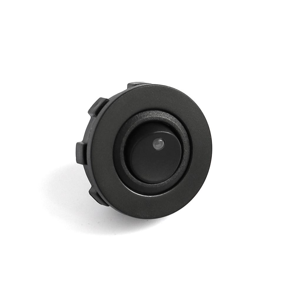 12V-24V Round Rocker Switch with Shell LED Toggle swtich SPST 3Pin 2 Position ON Off for RV Car Truck Vehicle Boat Marine