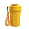 Large Capacity Eight-Angle Coffee Cup with Lid Vacuum Insulated Cup  For Keeping Iced Coffee Tea