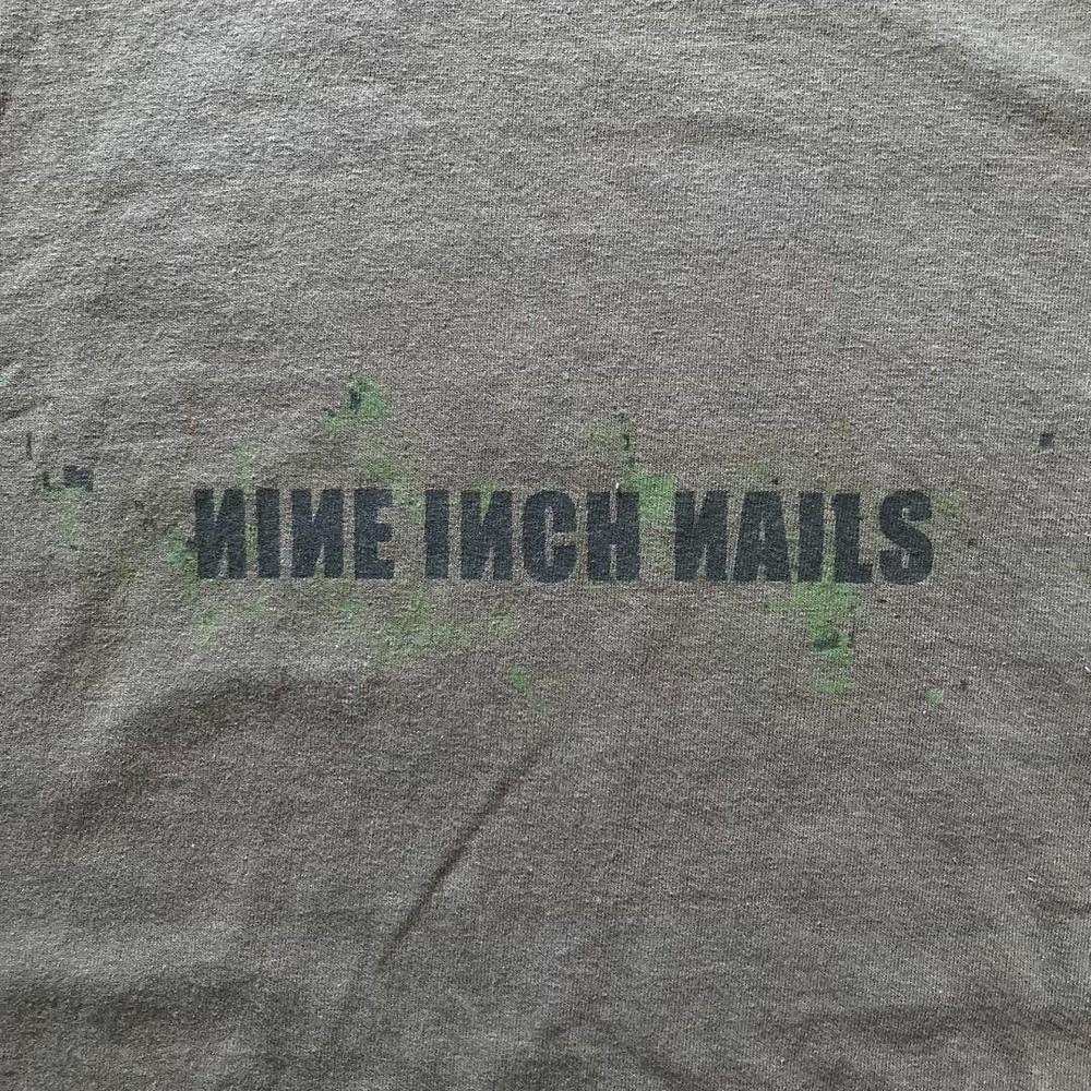 Nine Inch Nails NIN Repint Band Merch Inspired Shirt Retro Style Tee Unisex T-Shirt M