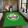Rapid Wien Logo Carpet Design Suitable As a Non-slip Mat for the Living Room or Bedroom Sofa