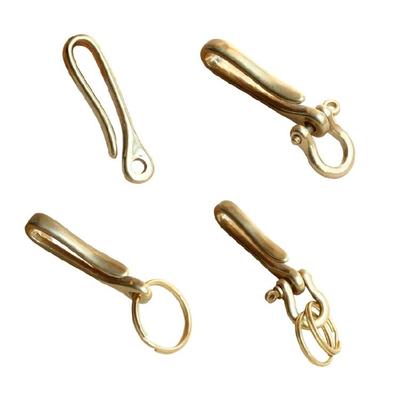 Practical Key Hook Chain Convenient for Practical Key Management Rustproof Brass Carabiner Styles Clip Daily Use