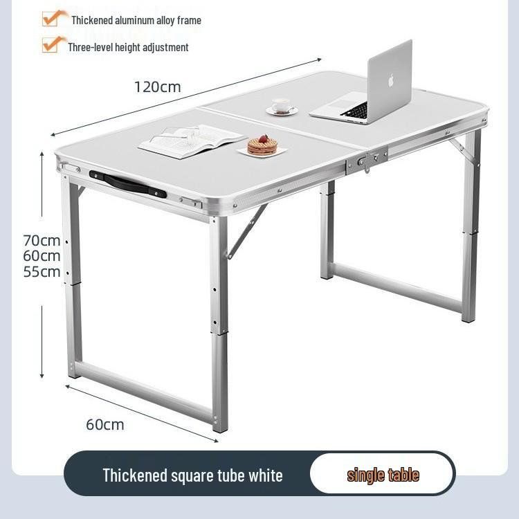 Aluminum Alloy Portable Folding Table and Chairs for Outdoor Market Promotions