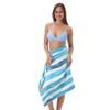 Stripe Series Double-sided Pile Beach Towel Microfiber Towel Printing Bath Towel