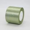 22M/Roll Flower Bouquet Crafts Gift Wrapping Supplies Satin Ribbon Handmade Sage Green DIY Light Green Ribbon for Gift Wrapping