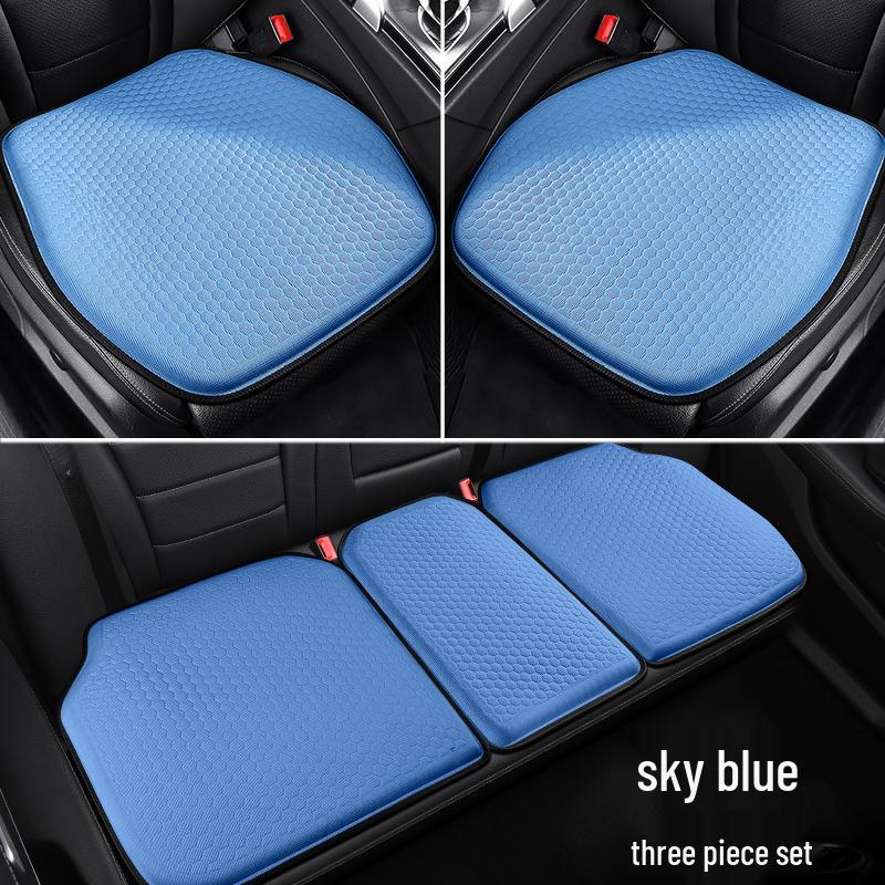 Universal Gel Ice Car Seat Cushion - Breathable, Ventilated, Four Seasons Comfort Pad