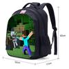 Minecraft Kids Backpack Waterproof Nylon 29 X 14 X 39 Cm Multicolor Character School Bag