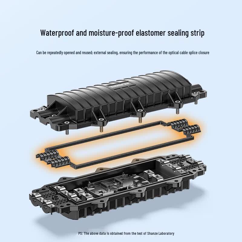 SAMZHE Outdoor 12-Core Fiber Optic Splice Closure