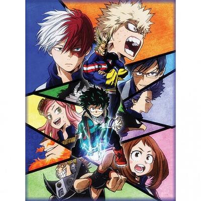 My Hero Academia Mosiac Characters Canvas Print