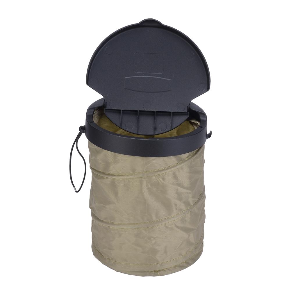 1pcs Collapsible Pop Up Trash Case, Auto Garbage Can Bin Waste Basket Dustbin for Car