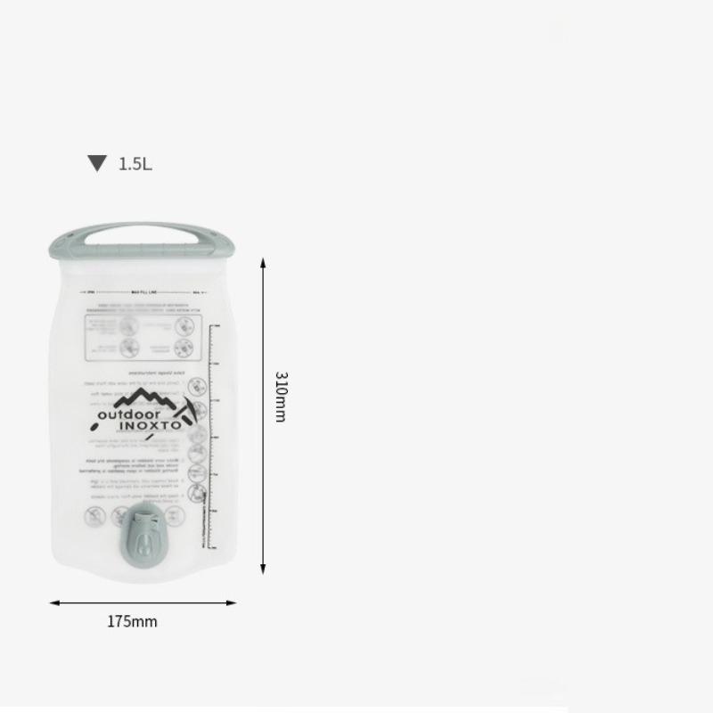 Drinking Bag 1.5L\2L Cycling Bag Sports Running Off-road Bag Water Bag Outdoor Mountaineering Backpack Folding Water Bag