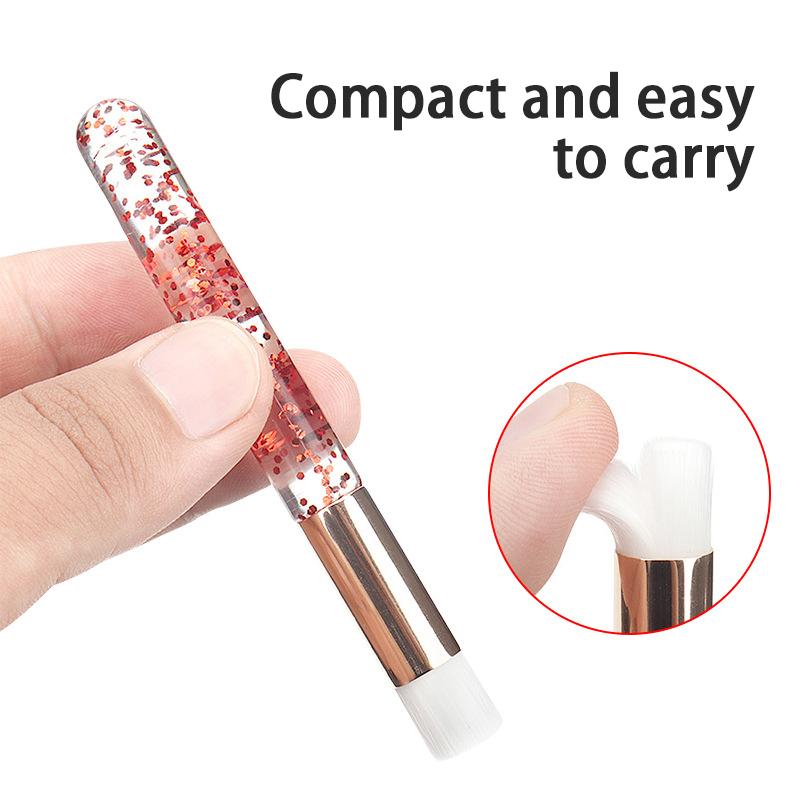 Pędzelek do czyszczenia rzęs Aplikator do przedłużania rzęs Mikroaplikator Pędzelki do szamponu do rzęs i brwi Narzędzia do oczyszczania porów nosa