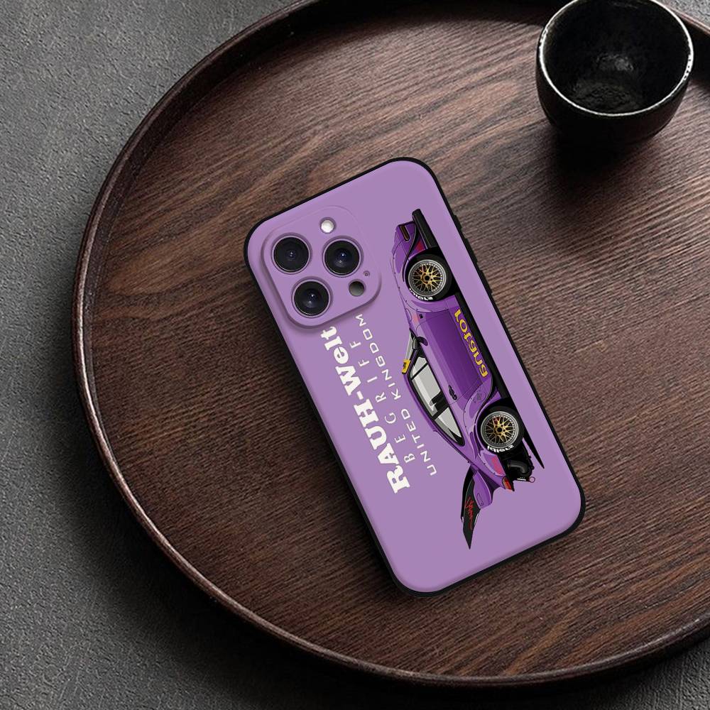 Phone Case For Iphone 16 15 11 13 14 Pro Max 7 8 Plus X Xr Xs Max 12mini Black Shell Cover Case