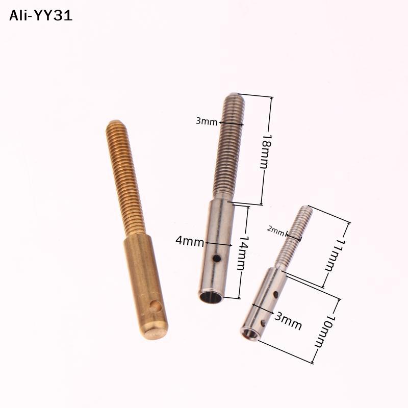 2026 5Pcs/Set Fixed-wing Aircraft Accessories  M2 / M3 Metal Connecting Rod / Push Rob Connecion Parts Fixed-wing Aircraft Tool