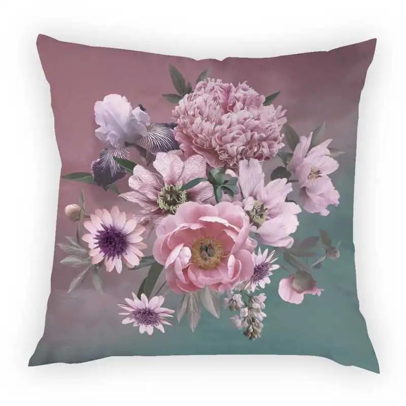 

Креативный цветочный узор наволочка для украшения интерьера офиса гостиной дома наволочка 40x40cm