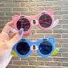 New Children Little Bear Round Form Sunglasses Girl Brand Designer Fashion Sun Glasses Cute Baby Outdoor Sunshade Eyewear Uv400