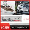 Samolepka na auto Reflexní samolepka na obočí světlometu auta Decal Pro Peugeot 206 307 308 3008 207 208 407 508 2008 107 106