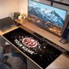 Mainz Print  Cushion Non-slip Laptop Tablet Big Mousepad XXL Mat Mini PC Playmat With Lock edge