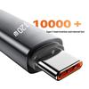 Fast Power Cable 120W USB C to Type C Spring Reinforced Body Anti Break Design Suitable for Mobile Devices Charging