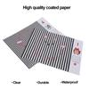 20pcs Vision Training Chart Corrected Vision Amblyopia Raster Tracing Book for Kids Children