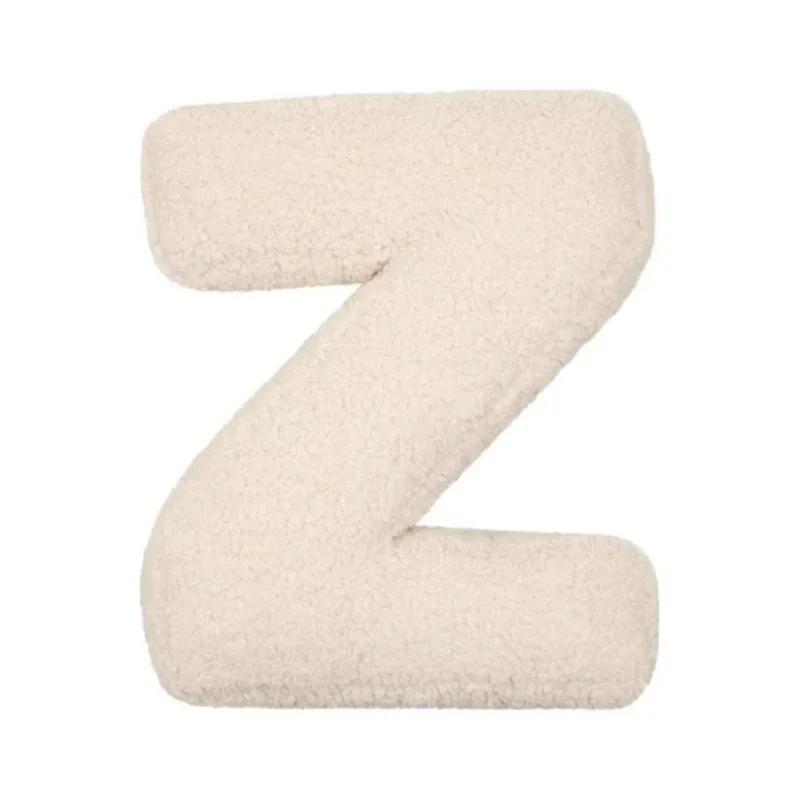 26 English Letters Throw Pillows Plush Stuffed Bed Sofa Cushion Seat Pillow Car Pillow Bedroom Decor Photography Props