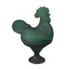 Glass Rooster Sculpture Candy Jar Dish With Lid Multifunctional Covered Bowl Dessert Plate Easter Farmhouse Decors Gift