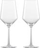 ZWIESEL GLAS Pure Wine Glasses for Red Wine (Bordeaux), Cabernet, Pair, Machine-Made (m122315)