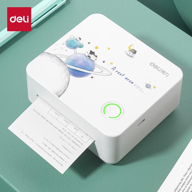 Deli GE238 Portable 2-inch 300dpi Thermal Study Printer